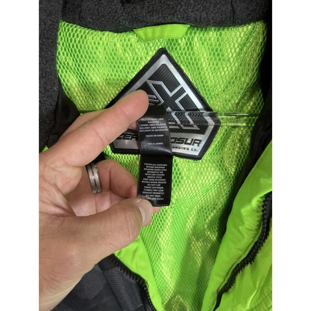 ZeroXposur Jacket Boys 14/16‎ Hooded Winter Coat Weather Resistant Camo
